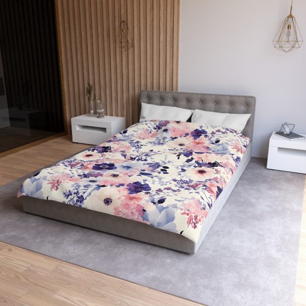 10635575646275861177_2048.jpeg Luxurious Microfiber Floral Duvet Cover Inspired by Tadashi Yamamoto | Soft Pastel Colors | Lightweight Breathable Material | Bedroom Makeover Essential
