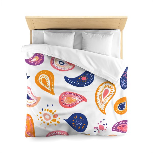 12865330054147508754_2048.jpeg Tree of Life Microfiber Duvet Cover - Hand-Drawn Design, Lightweight Fabric, Invisible Zipper - Spiritual Bedroom Decor Accent