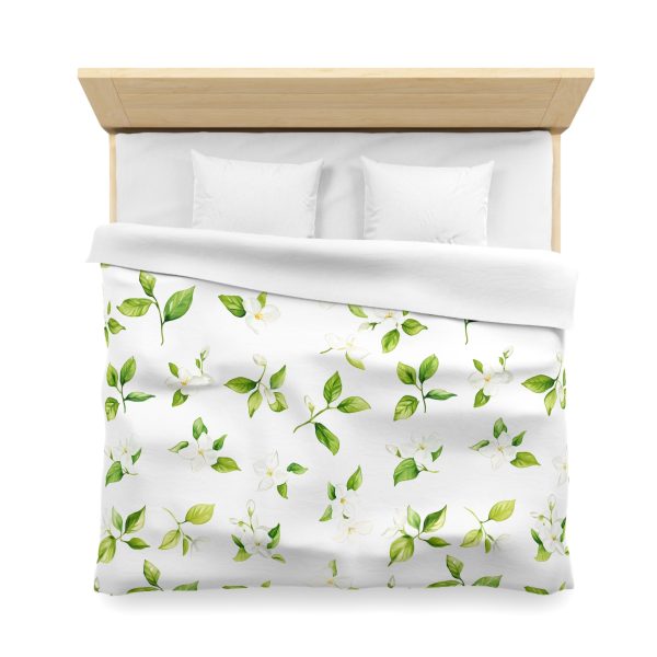 13320722411258073754_2048.jpeg Minimalist Paisley Microfiber Duvet Cover | Lightweight Breathable Material | Pastel Colors Blush Mint Cream Lavender | Modern Indian-Inspired Home Decor | Elegant Calm Bedroom Refresh