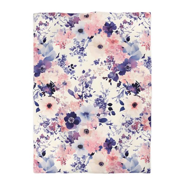 13660612598849506235_2048.jpeg Luxurious Microfiber Floral Duvet Cover Inspired by Tadashi Yamamoto | Soft Pastel Colors | Lightweight Breathable Material | Bedroom Makeover Essential