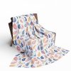14487327861375992334_2048.jpeg Paisley Watercolor Fleece Blanket - Elegant Hand-Drawn Design in Soft Shades for a Minimalistic Look