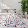 14502336192603306260_2048.jpeg Paisley Watercolor Fleece Blanket - Elegant Hand-Drawn Design in Soft Shades for a Minimalistic Look