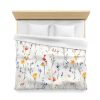 14588405600876984194_2048.jpeg Meadow Flowers Watercolor White Floral Print - Pastel Colors Cute Pattern on Watercolor Paper Texture