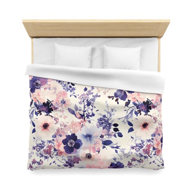 15078790189445748276_2048.jpeg Luxurious Microfiber Floral Duvet Cover Inspired by Tadashi Yamamoto | Soft Pastel Colors | Lightweight Breathable Material | Bedroom Makeover Essential