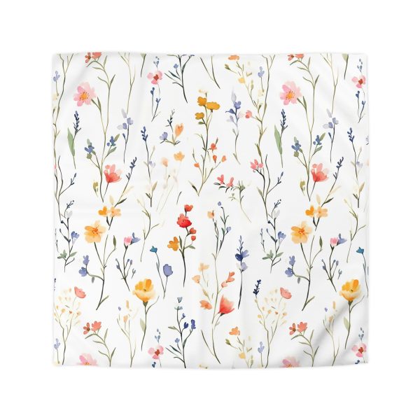 1670424653934807357_2048.jpeg Meadow Flowers Watercolor White Floral Print - Pastel Colors Cute Pattern on Watercolor Paper Texture