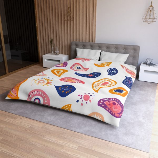 1909378723169954997_2048.jpeg Tree of Life Microfiber Duvet Cover - Hand-Drawn Design, Lightweight Fabric, Invisible Zipper - Spiritual Bedroom Decor Accent