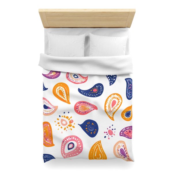 2112413090047561992_2048.jpeg Tree of Life Microfiber Duvet Cover - Hand-Drawn Design, Lightweight Fabric, Invisible Zipper - Spiritual Bedroom Decor Accent