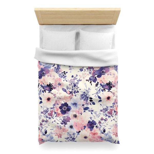 4229496304100297805_2048.jpeg Luxurious Microfiber Floral Duvet Cover Inspired by Tadashi Yamamoto | Soft Pastel Colors | Lightweight Breathable Material | Bedroom Makeover Essential