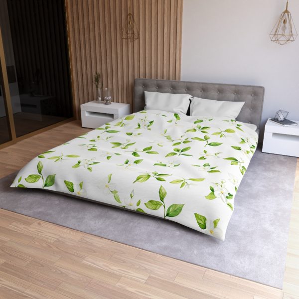 4556967430154805008_2048.jpeg Minimalist Paisley Microfiber Duvet Cover | Lightweight Breathable Material | Pastel Colors Blush Mint Cream Lavender | Modern Indian-Inspired Home Decor | Elegant Calm Bedroom Refresh