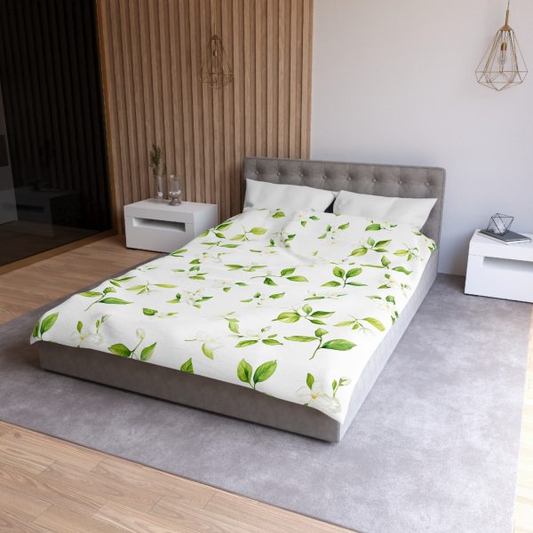 5479372474027748433_2048.jpeg Minimalist Paisley Microfiber Duvet Cover | Lightweight Breathable Material | Pastel Colors Blush Mint Cream Lavender | Modern Indian-Inspired Home Decor | Elegant Calm Bedroom Refresh