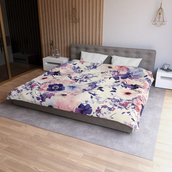 8812264973761681933_2048.jpeg Luxurious Microfiber Floral Duvet Cover Inspired by Tadashi Yamamoto | Soft Pastel Colors | Lightweight Breathable Material | Bedroom Makeover Essential