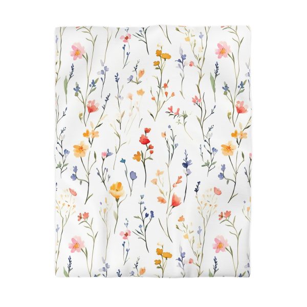 884604149451243931_2048.jpeg Meadow Flowers Watercolor White Floral Print - Pastel Colors Cute Pattern on Watercolor Paper Texture