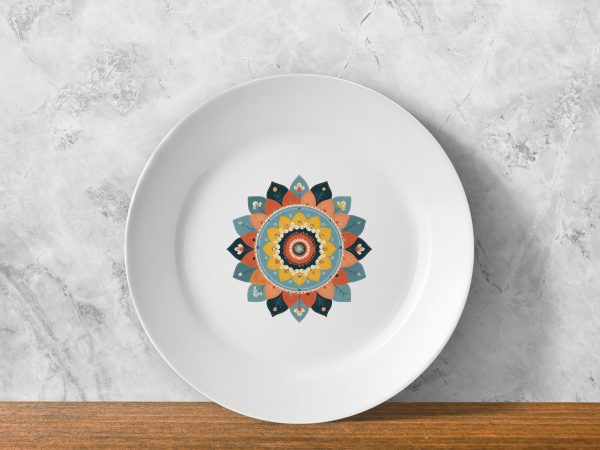 Festival Radiance – Rangoli Mandala Plate Festival Radiance – Rangoli Mandala Plate