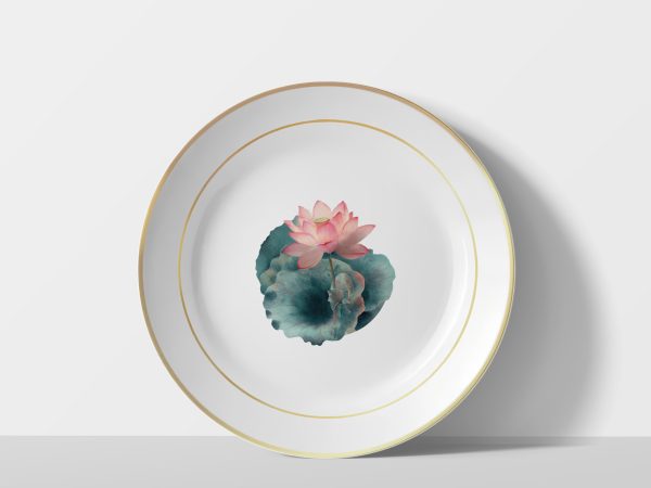 Lotus Serenity – Leaf & Bloom Edition_golden Lotus Serenity – Leaf & Bloom Edition