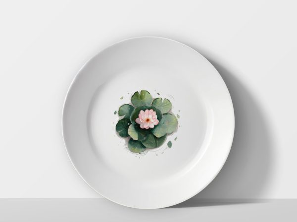 Sacred Lotus – Botanical Plate Sacred Lotus – Botanical Plate