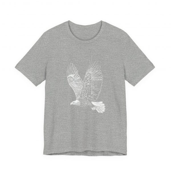 16147069347301346522_2048.jpeg Majestic Eagle Sketch Graphic Tee for Women | Nature-Inspired Animal Lover Shirt