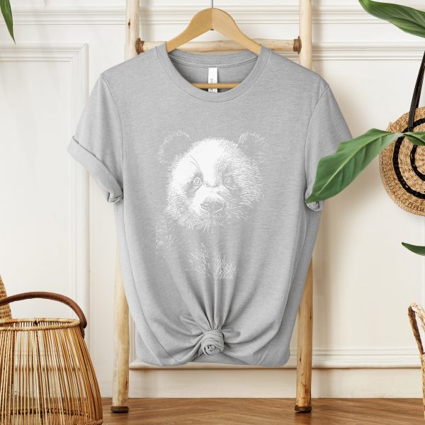 1768585955-004043.jpg Charming Panda Sketch T-Shirt for Girls and Women - Cute Wildlife Fashion Statement