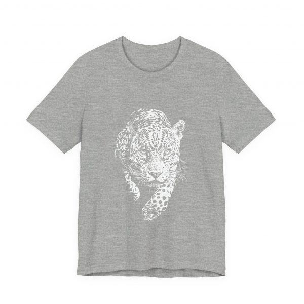 Leopard Print T-Shirt for Girls and Women | Stylish Animal Lover Sketch Design | Fashionable and Comfortable Tee for Everyday Chic