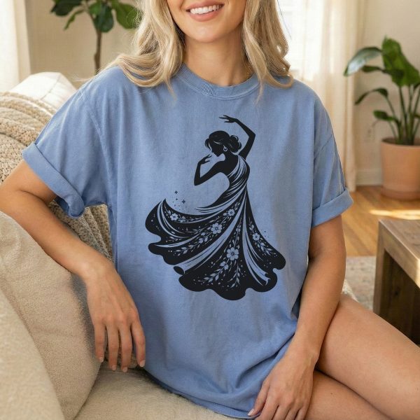 Dancer-Inspired T-Shirt Design for Art and Dance Enthusiasts in India