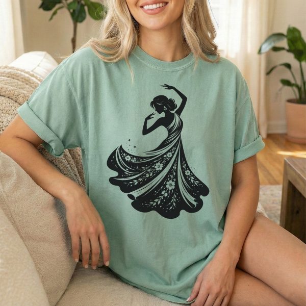 Dancer-Inspired T-Shirt Design for Art and Dance Enthusiasts in India