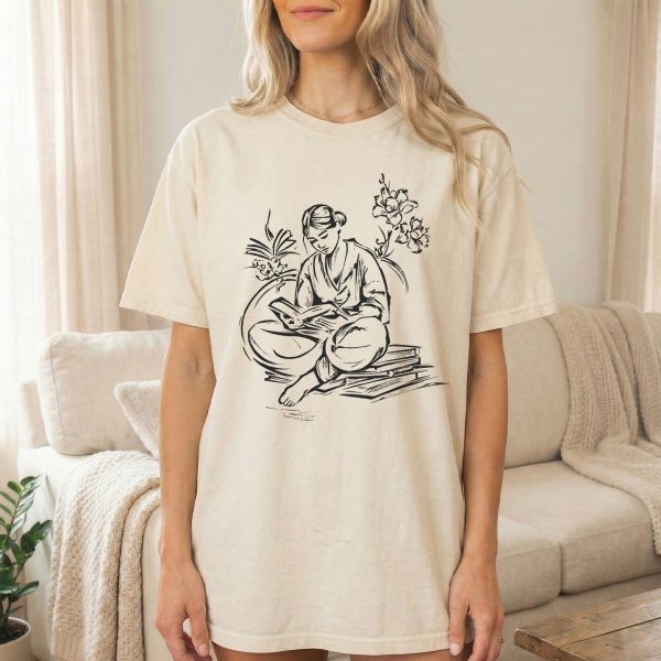 Book Lover T-Shirt: Unique Design for Literature Enthusiasts